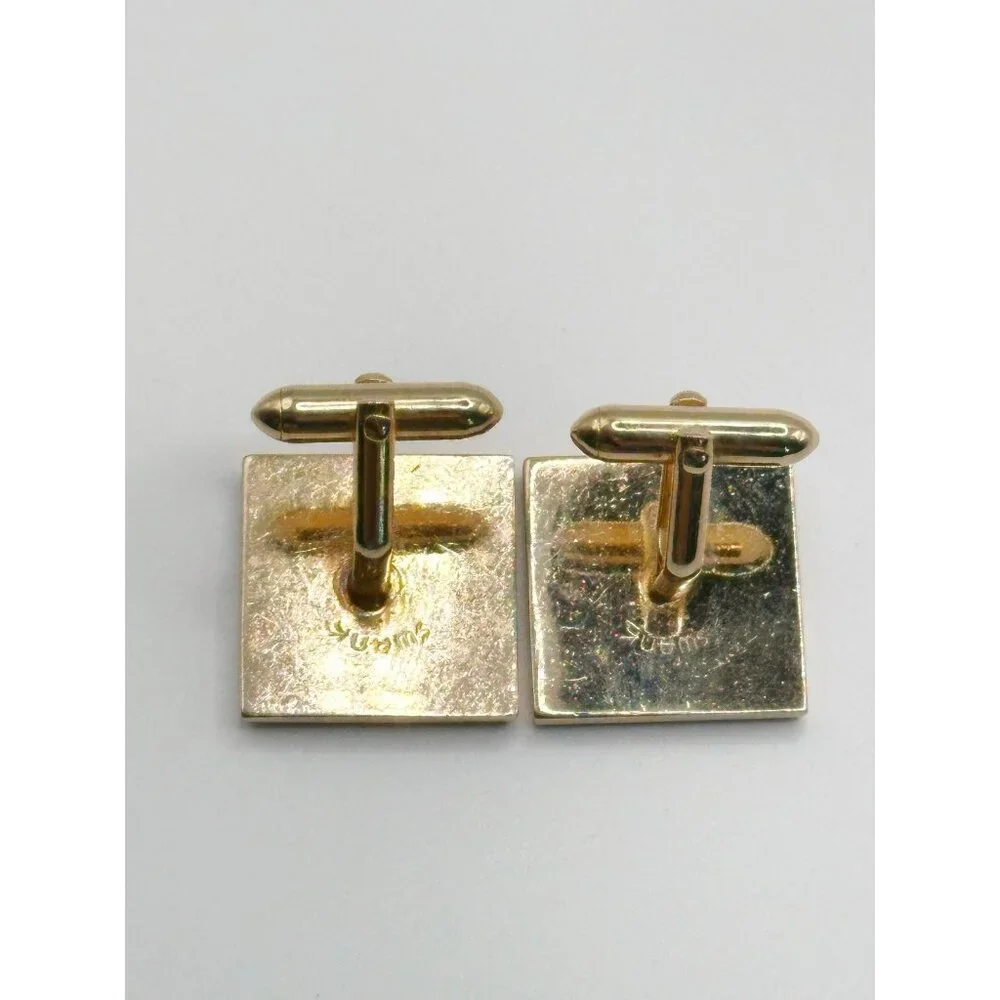 Swank Mother Of Pearl‎ Abalone Cufflinks